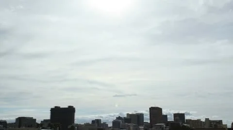 Cape Town City Storm Stock Footage 10743390