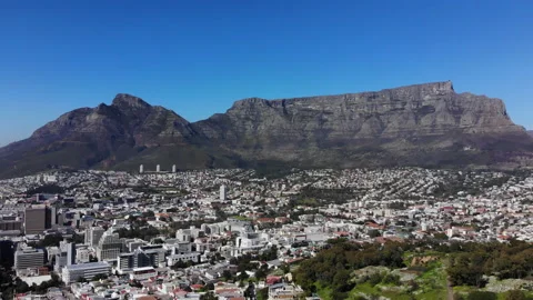 Cape Town city with table mountain in the background. Stock-Footage 142779680