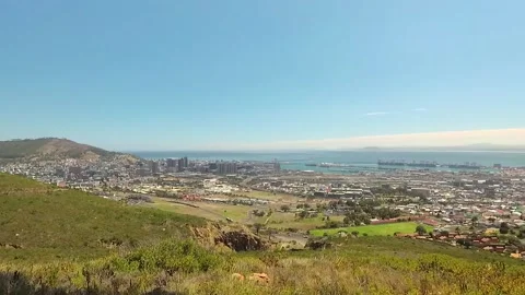 Cape Town Cityscape View Stock Footage 305965578