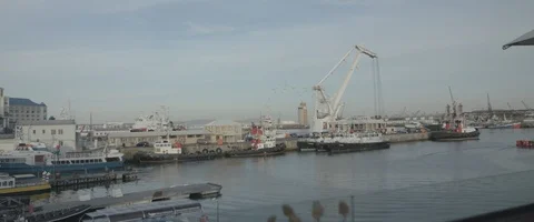 Cape Town docks - UHD, Apple ProRes 4444 Stock Footage 103801873