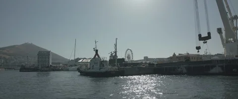Cape Town Docks - UHD Prores 422 Stock Footage 104029997