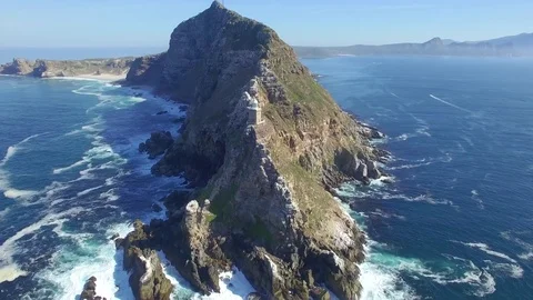 Cape Town Flying over Cape Point, Cape Town Stock Footage 79737732