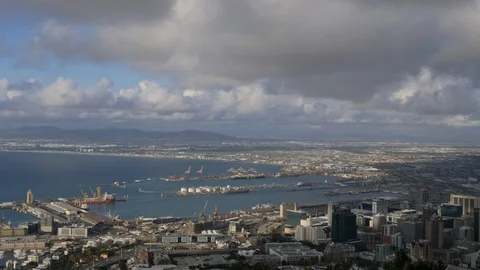 Cape Town Landscape Stock Footage 97690083