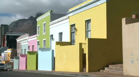 Cape Town Malay quarter Stock Footage