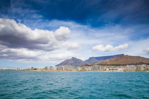 Cape Town panoramic view Stock Photos