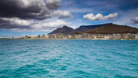 Cape Town panoramic view Stock Photos
