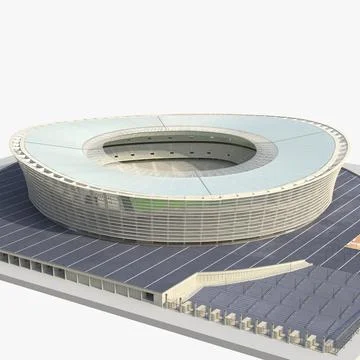 Cape Town Stadium Green Point 3D Model 3D Model