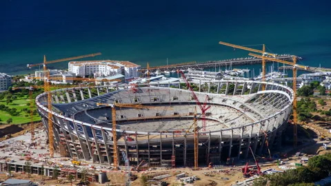 Cape Town Stadium Time-lapse Stock Footage 279639747