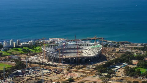 Cape Town Stadium Time-lapse Stock Footage 279645345