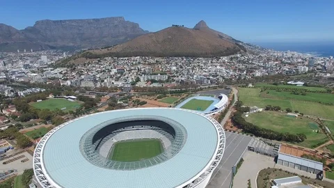 Cape Town Stadium View Stock Footage 91413702