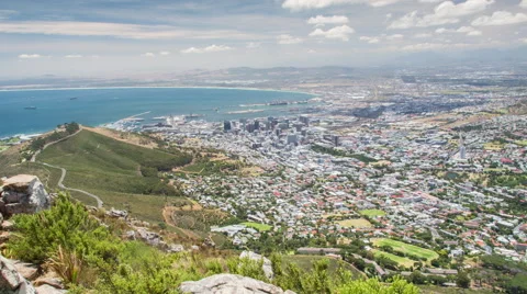 Cape town time lapse Stock Footage 61955576