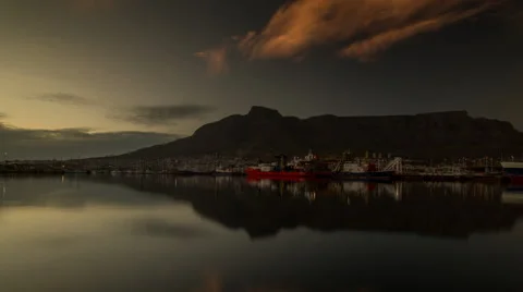 Cape town time lapse Stock Footage 61955696