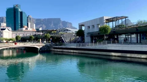 Cape Town Waterfront. Stock Footage 171613550