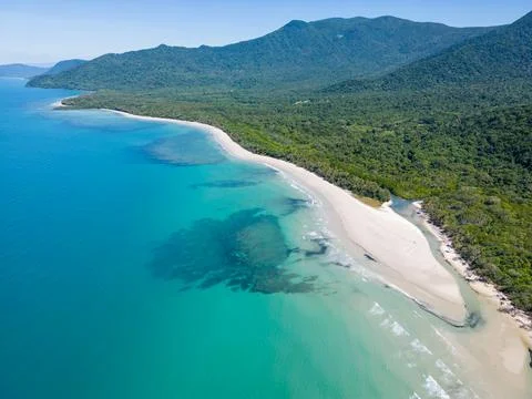 Cape Tribulation Beach Stock Photos
