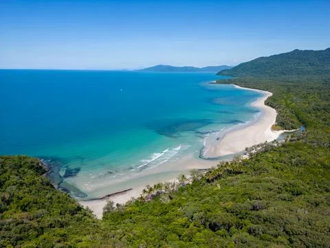 Cape Tribulation Beach  Stock Photos