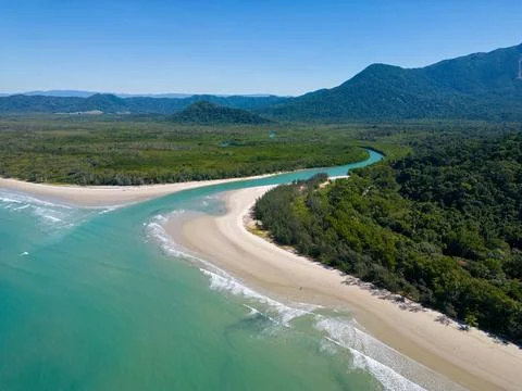 Cape Tribulation Beach Stock Photos