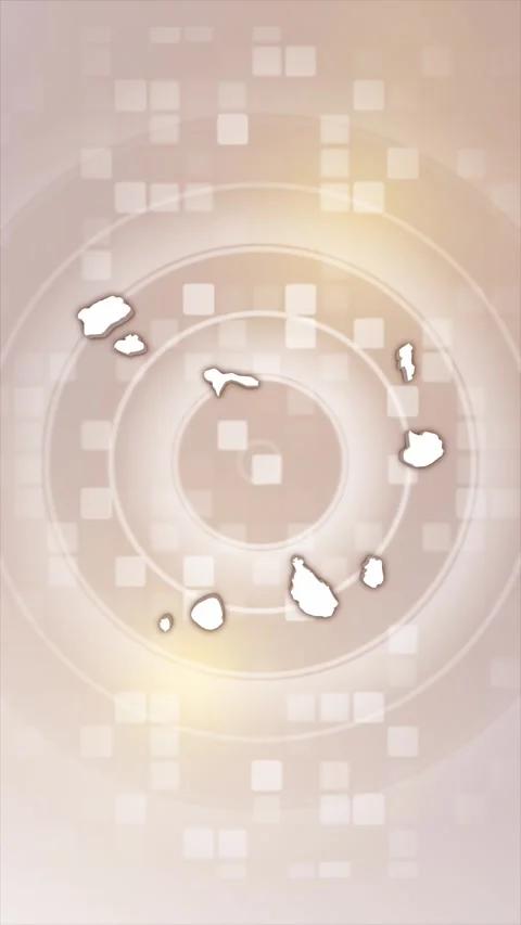 Cape Verde Animated Map Stock Footage 275898731