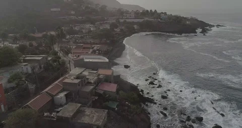 Cape Verde coast Stock Footage 114654110
