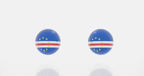 Cape Verde flag symbol Stock Footage 195516251