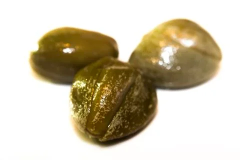 Capers Macro Stock Photos