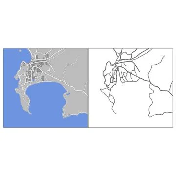 Capetown Stock Illustration