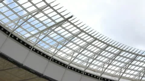 Capetown Soccer Stadium Stock Footage 11147780