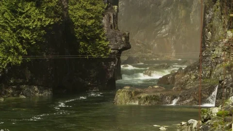 Capilano River Rapids Stock Footage 84547719