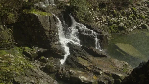 Capilano River Rapids Stock Footage 84591782