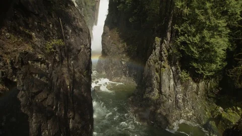 Capilano River Rapids Stock Footage 84592944
