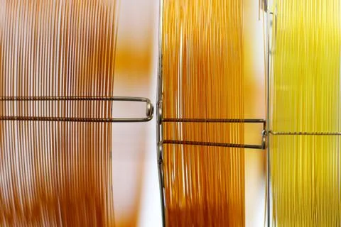 Capillary columns of different lengths for gas chromatographic analysis. equi Photos