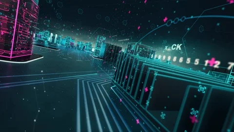 CAPITAL ASSETS with digital technology concept Stock Footage 94047237