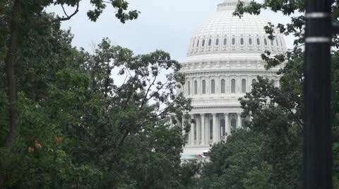 Capital Building Washington DC Stock Footage 26268730