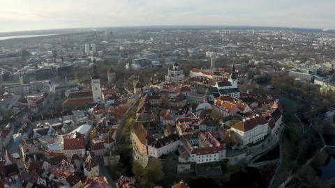 The Capital Of Estonia 스톡 동영상 241464984