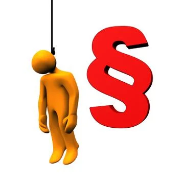 Capital punishment Stock Illustration