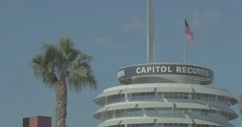 Capital records building Stock Footage 40746939