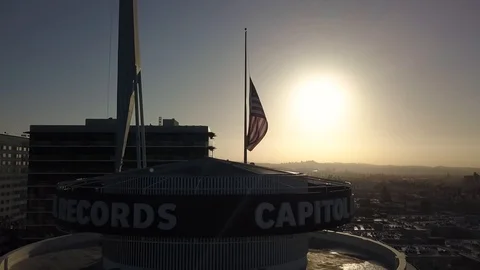 Capital Records Building Stock-Footage 108636626