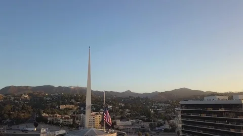 Capital Records Building Vertical Stock-Footage 108638223