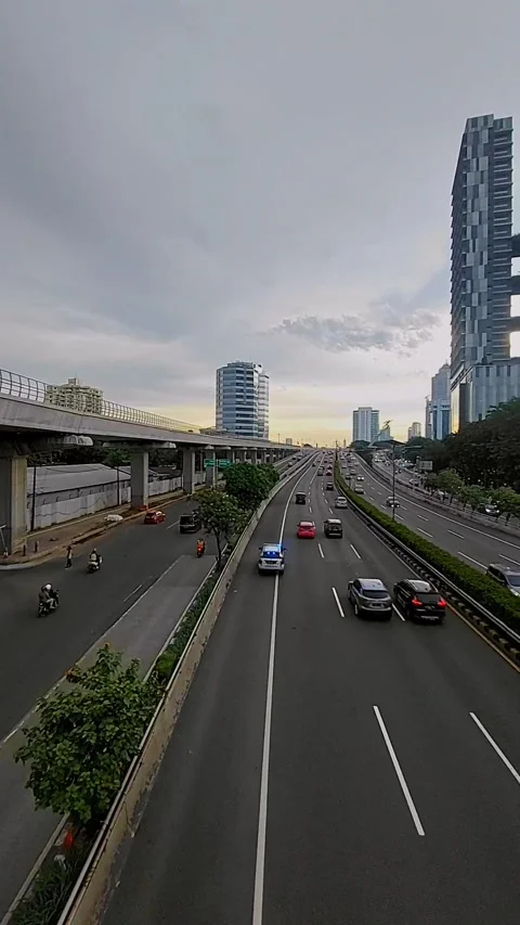 Capital road Stock Footage 241661771