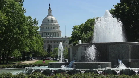 Capital in Washington DC Stock Footage 50116636