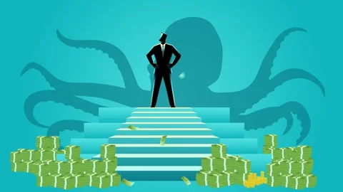 Capitalism Concept Animation Stock Footage 292424857
