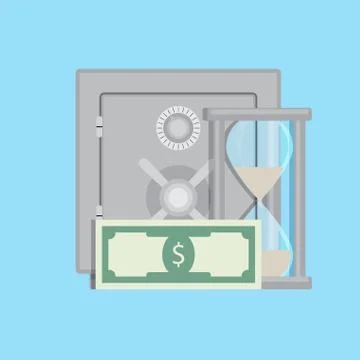 Capitalization in deposit Stock Illustration