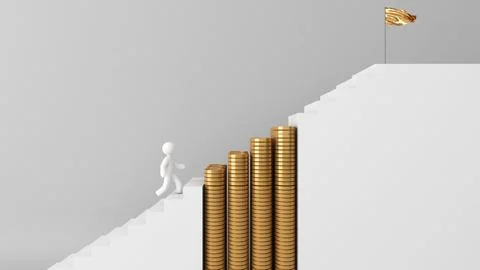 Capitalization helps to solve problems and obstacles in doing business and .. 스톡 일러스트