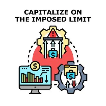 Capitalizing on imposed limit optimization strategy Ilustración de archivo