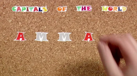 Capitals of the World. Amman Stock Footage 49099962