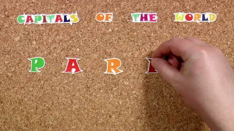 Capitals of the World. Paris Stock Footage 49108800