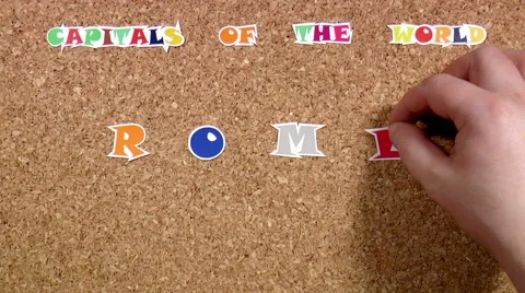 Capitals of the World. Rome Stock Footage 49105564