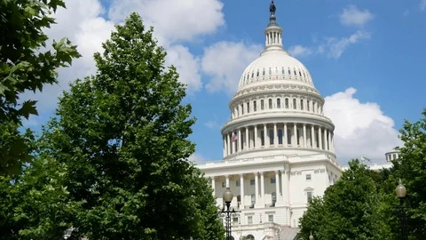 Capitol building dome washington dc united states Stock Footage 78089844