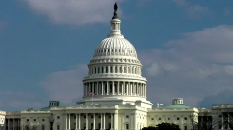Capitol Building Stock Footage 38877119