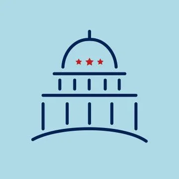 Capitol building Stock Illustration