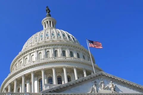 Capitol Building of USA Stock Photos